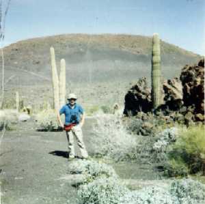 Photo of Mike Plagens at Pinacate